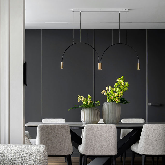 Závěsné svítidlo Estiluz Volta L73S.2D - zlatá Závěsné svítidlo Estiluz Volta L73S.2D - zlatá