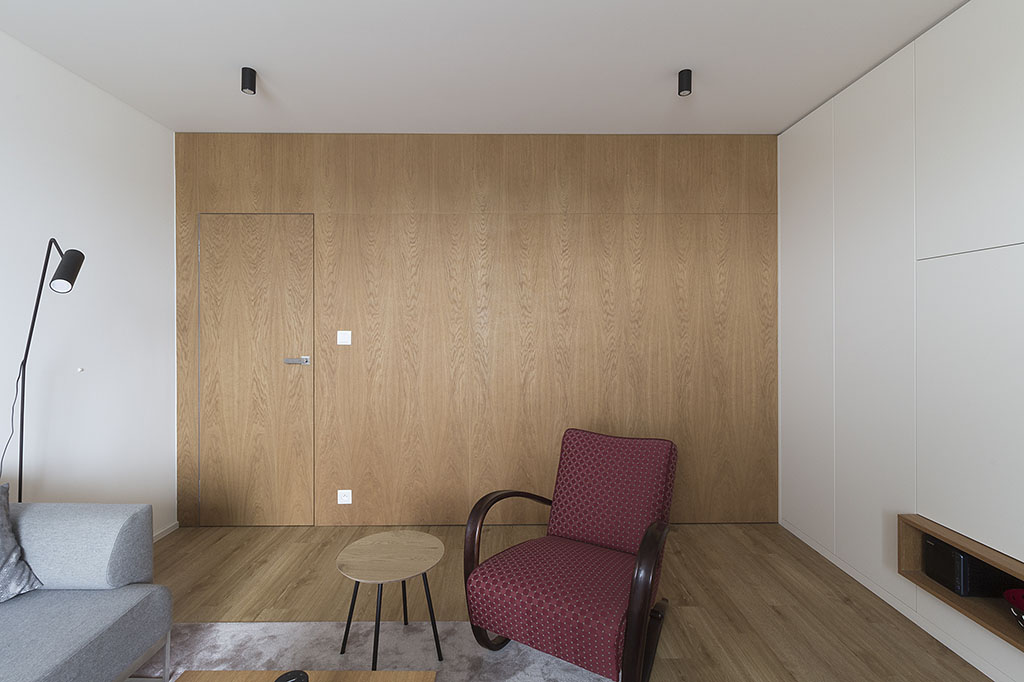 Design bytu. Spojení dvou bytů do jednoho celku. - Modřany.