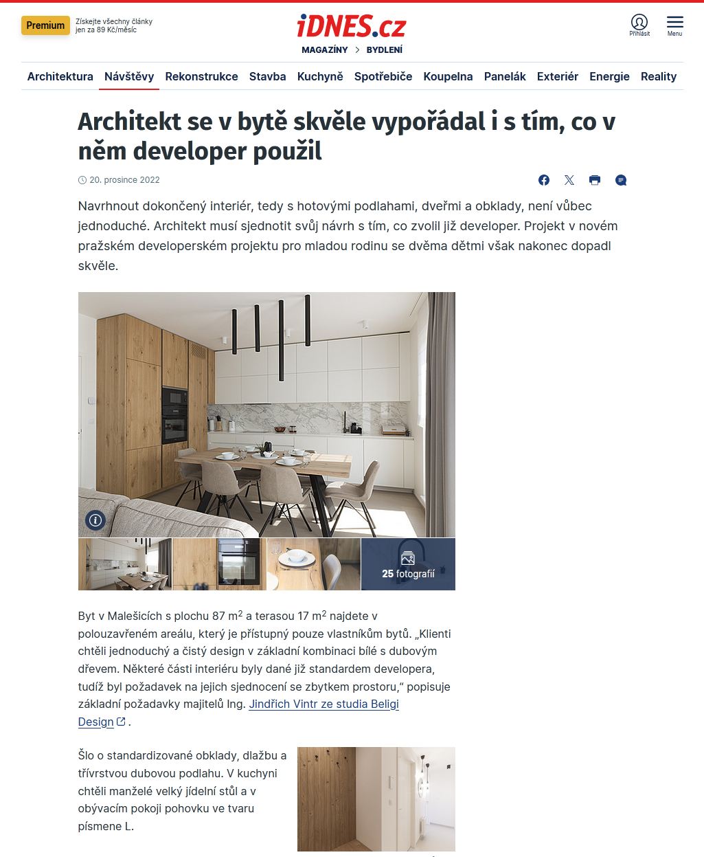 Beligi design_článek Třebešín_iDnes.cz